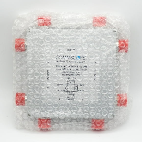 Andrew CommScope H-4X4-CPUSE-43-AI6 Low PIM 4x4 Power Hybrid Matrix
