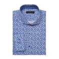 thumbnail image 1 of Andrew Fezza Men's 17019 Slim Fit Comfort Flex Collar Dress Shirt - 17, 1 of 3
