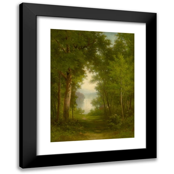 Andrew Fisher Bunner 11x14 Black Modern Framed Museum Art Print Titled - In the Forest