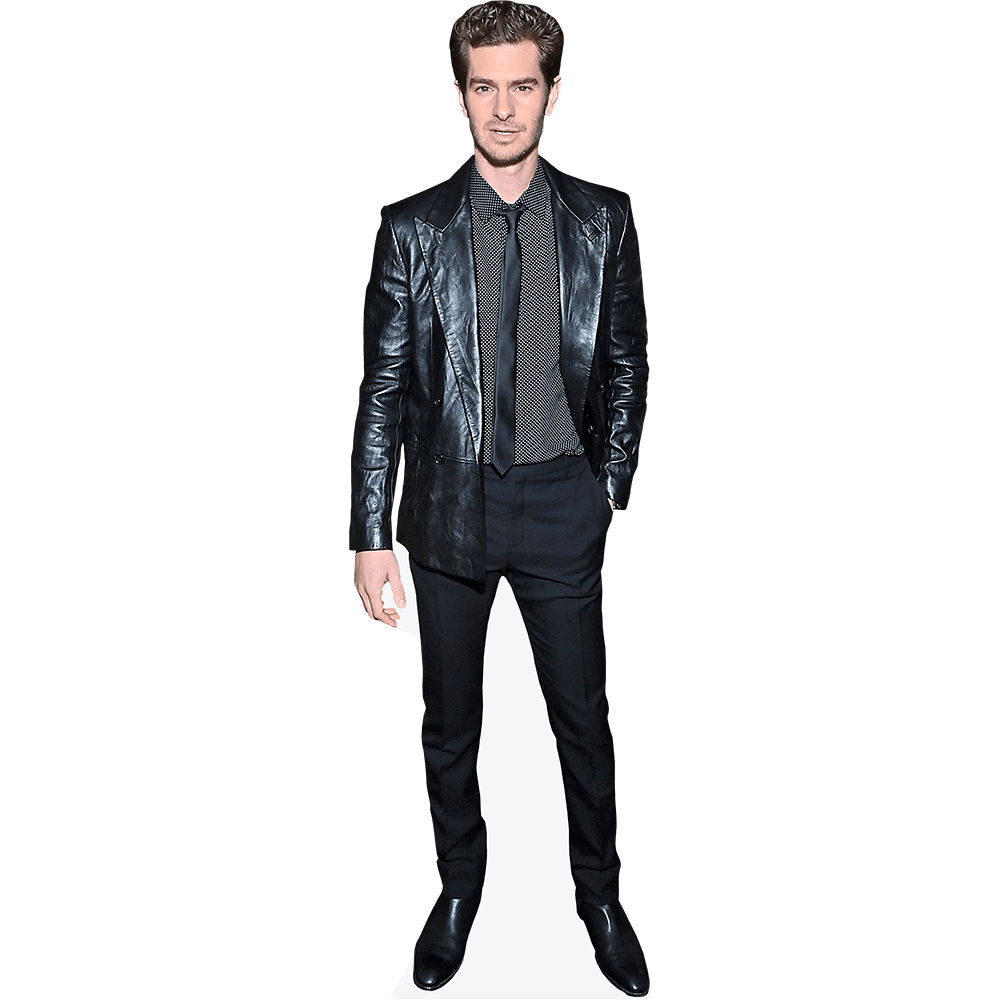 Andrew Garfield (Black Outfit) Lifesize Cardboard Cutout Standee
