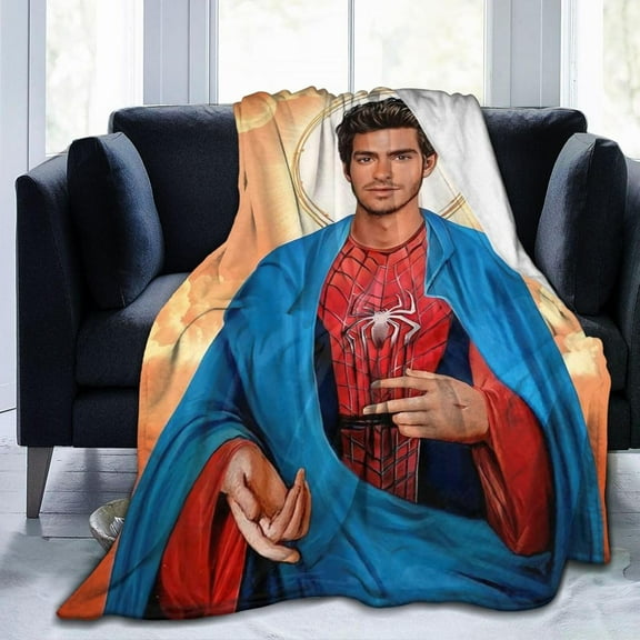 Andrew Garfield Blanket Bedding Fleece Blanket Soft Throw Blankets Lightweight Anti-Static Blanket - 3 Sizes