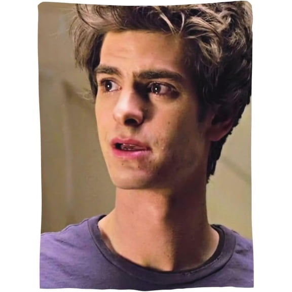 Andrew Garfield Blanket Bedding Fleece Blanket Soft Throw Blankets Lightweight Anti-Static Blanket - 3 Sizes