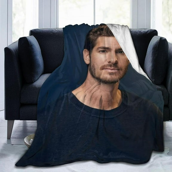 Andrew Garfield Blanket Bedding Fleece Blanket Soft Throw Blankets Lightweight Anti-Static Blanket - 3 Sizes