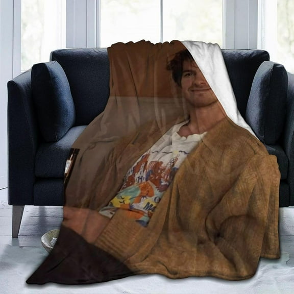 Andrew Garfield Blanket Bedding Fleece Blanket Soft Throw Blankets Lightweight Anti-Static Blanket - 3 Sizes
