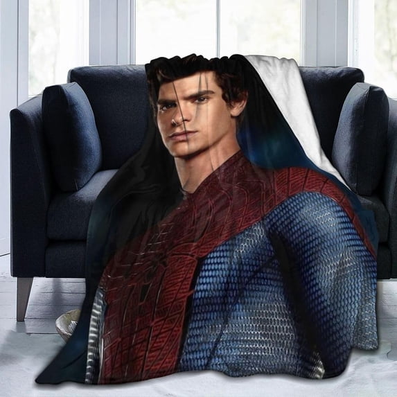 Andrew Garfield Blanket Bedding Fleece Blanket Soft Throw Blankets Lightweight Anti-Static Blanket - 3 Sizes