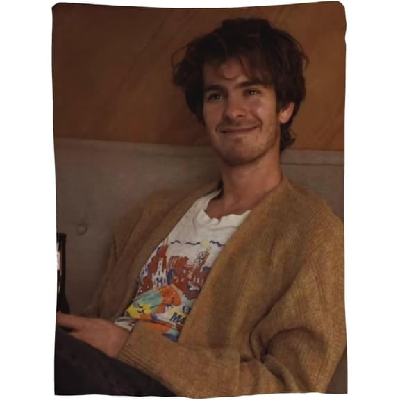 Andrew Garfield Blanket Bedding Fleece Blanket Soft Throw Blankets Lightweight Anti-Static Blanket - 3 Sizes