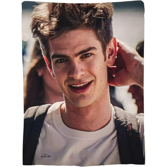 Andrew Garfield Blanket Bedding Fleece Blanket Soft Throw Blankets Lightweight Anti-Static Blanket - 3 Sizes