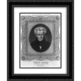 thumbnail image 1 of Andrew Jackson, 7th president of the United States 18x24 Double Matted Black Ornate Framed Art Print, 1 of 2