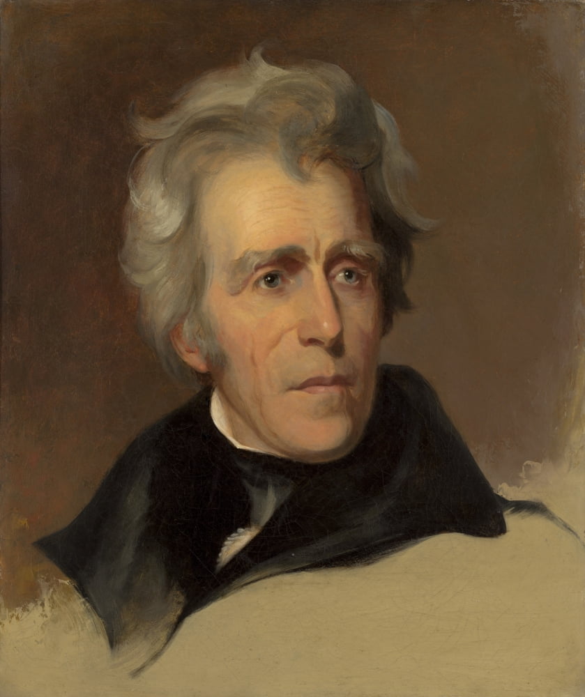 Andrew Jackson Canvas Art - (18 x 24)