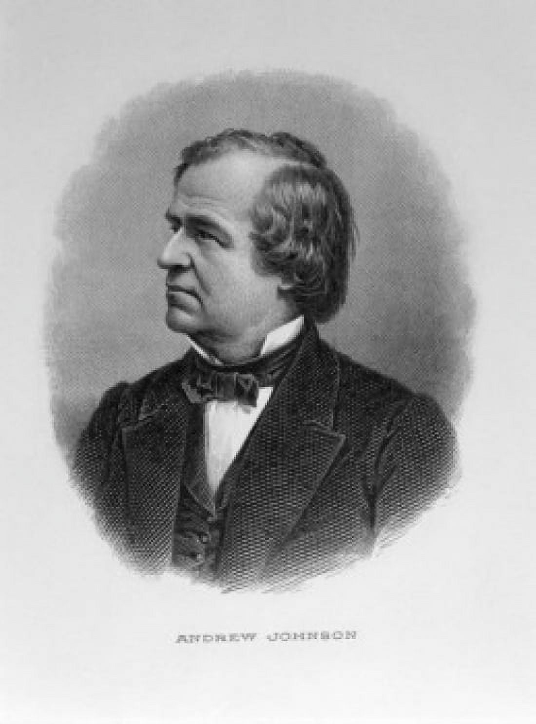 Andrew Johnson American History Canvas Art - (18 x 24)