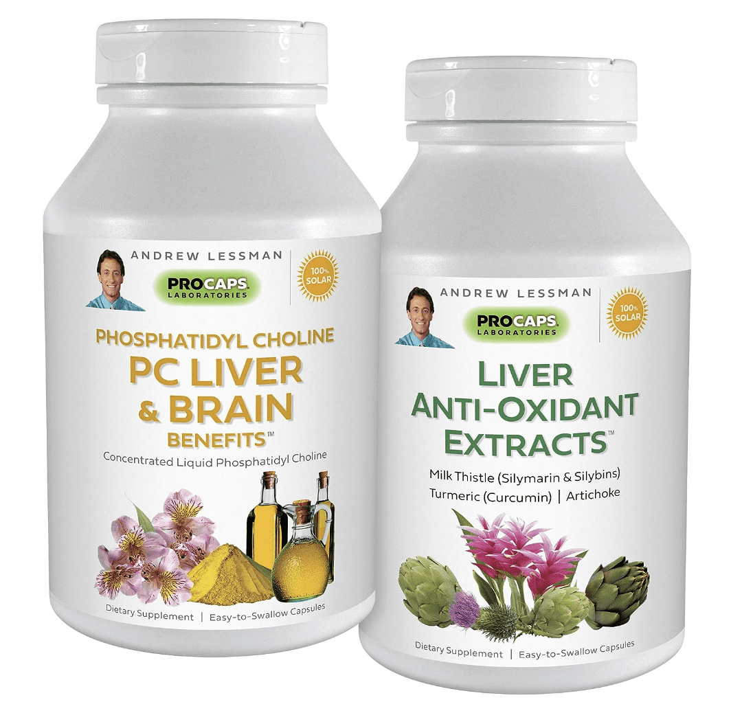 Andrew Lessman PC Liver & Brain Benefits + Liver AntiOxidant Extracts
