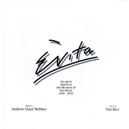 Andrew Lloyd Webber, Tim Rice - Evita (An Opera Based On The Life Story Of Eva Peron, 1919-1952) (2xCD) VG+