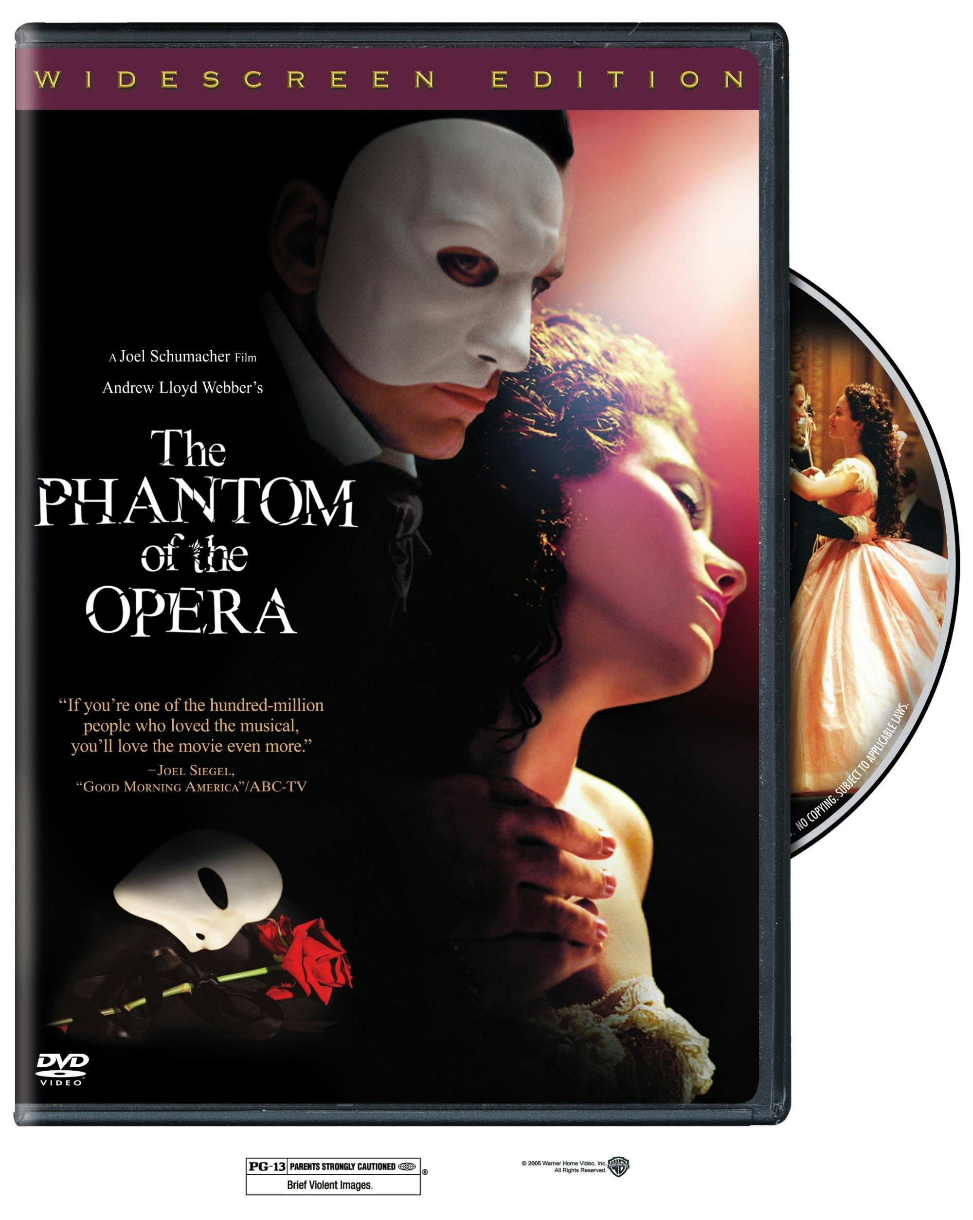 Andrew Lloyd Webber Tv Show Warner Home Video: The Phantom Of The