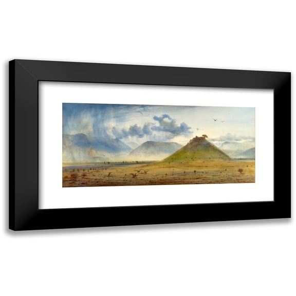 Andrew MacCallum 18x10 Black Modern Framed Museum Art Print Titled - View of Marathon