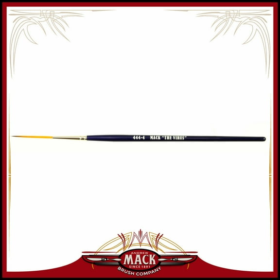 Andrew Mack The Virus Scrolling Script Pinstriping Brush Size 4 Series 444