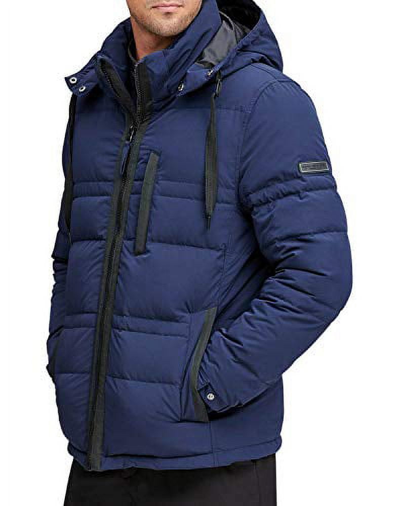 MARC NEW YORK Mens Navy Zip Up Coat M - Walmart.com