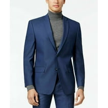 Andrew Marc Men's Suit Jacket 38R Stretch Classic-Fit Blue Neat