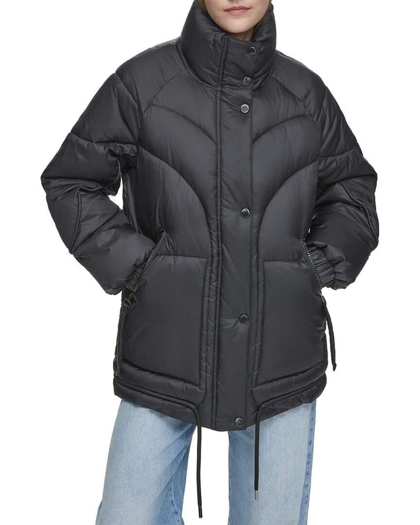 Andrew marc womens puffer coat deals