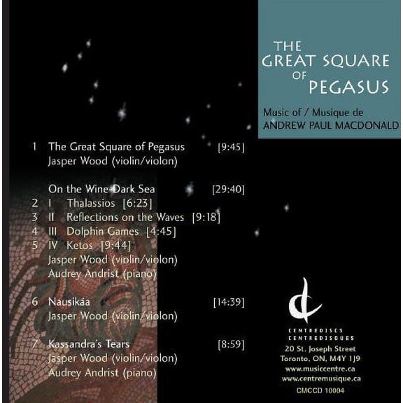 Andrew P. MacDonald - Great Square of Pegasus - Music & Performance - CD