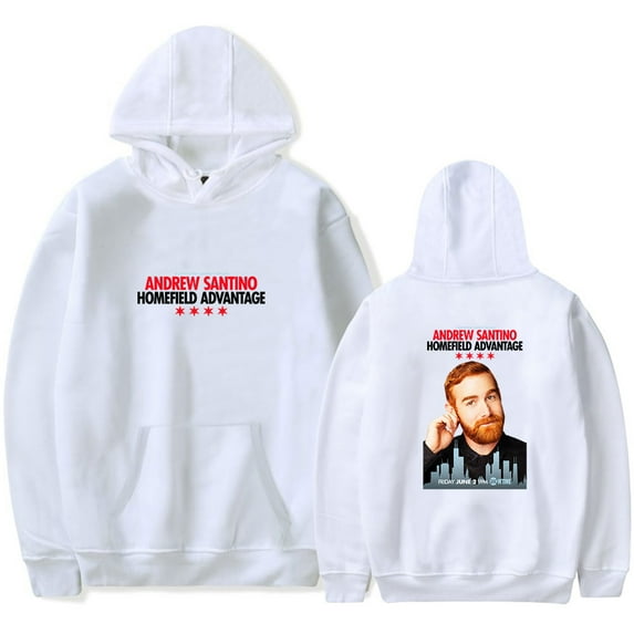 Andrew Santino Hoodie Merch Men/Women Unisex Winter Long Sleeve Sweatshirt Hooded Pullover Fashion Hiphop Streetwear