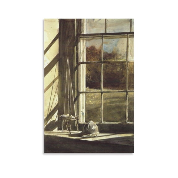 Andrew Wyeth Crossed Swords from Painting Art Poster Wall Art Poster Scroll Canvas Painting Picture Living Room Decor Home 12x18inch(30x45cm)