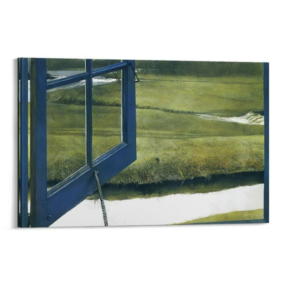 Andrew Wyeth Love in The Afternoon Prints Poster Print Photo Art Painting Canvas Poster Home Decorative Bedroom Modern Decor Posters Gifts 08x12inch(20x30cm)