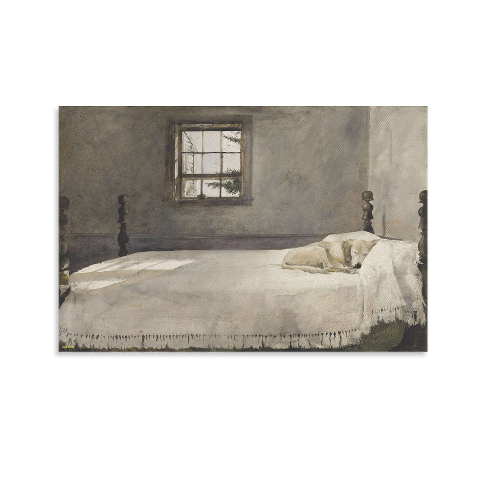 Andrew Wyeth Master Bedroom Prints Poster Canvas Art Poster and Wall ...