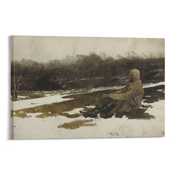 Andrew Wyeth Painting Army Poster Wall Art Poster Gifts Bedroom Prints Home Decor Hanging Picture Canvas Painting Posters 08x12inch(20x30cm)