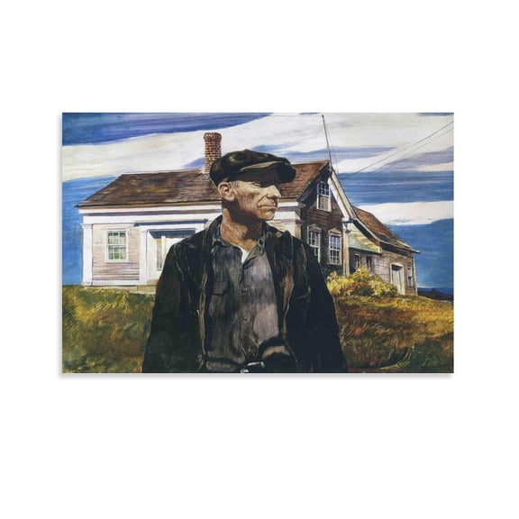 Andrew Wyeth Poster (10) Poster Decorative Painting Canvas Wall Art Living Room Posters Bedroom Painting 24x36inch(60x90cm)