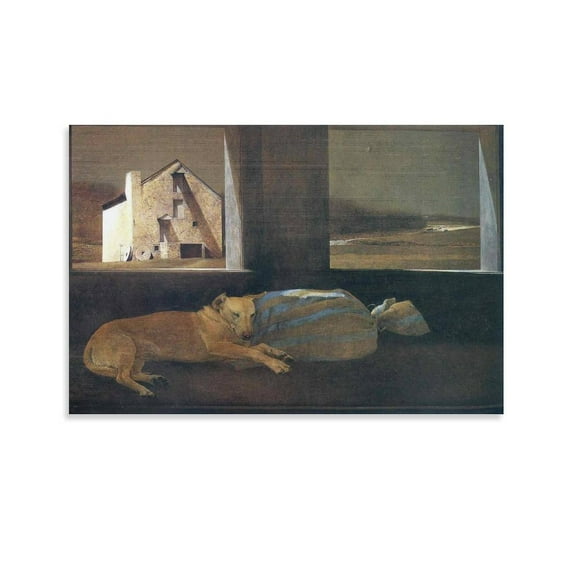 Andrew Wyeth Poster (7) Picture Print Wall Art Poster Painting Canvas Posters Artworks Gift Room Aesthetic 20x30inch(50x75cm)