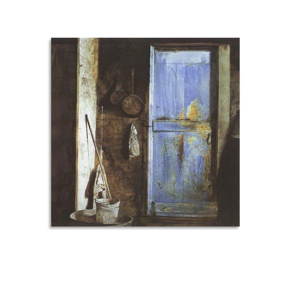 Andrew Wyeth Print Painting Alvaro & Christina Art Poster Canvas Painting Decor Wall Print Photo Gifts Home Modern Decorative Posters 12x12inch(30x30cm)