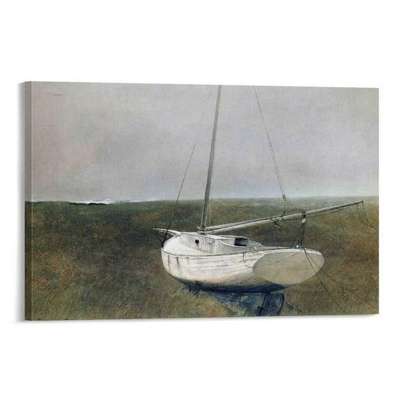 Andrew Wyeth Print Painting Below Dover Canvas Art Poster and Wall Art Picture Print Modern Family bedroom Decor Posters 24x36inch(60x90cm)