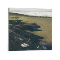 Andrew Wyeth Print Painting Untitled Canvas Wall Art Prints Poster Gifts Photo Picture Painting Posters Room Decor Home Decorative 24x24inch(60x60cm)