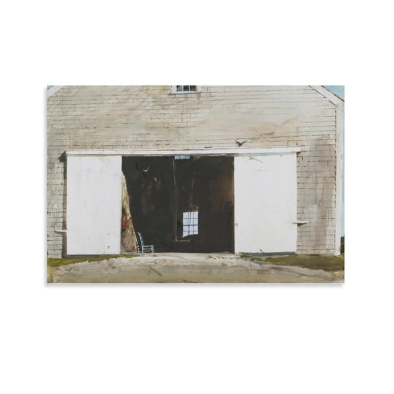 Andrew Wyeth Swing Canvas Printing Famous Paintings, Wall Art Posters, Decorative Hanging Pictures Poster Decorative Painting Canvas Wall Art Living Room Posters Bedroom Painting 16x24inch(40x60cm)