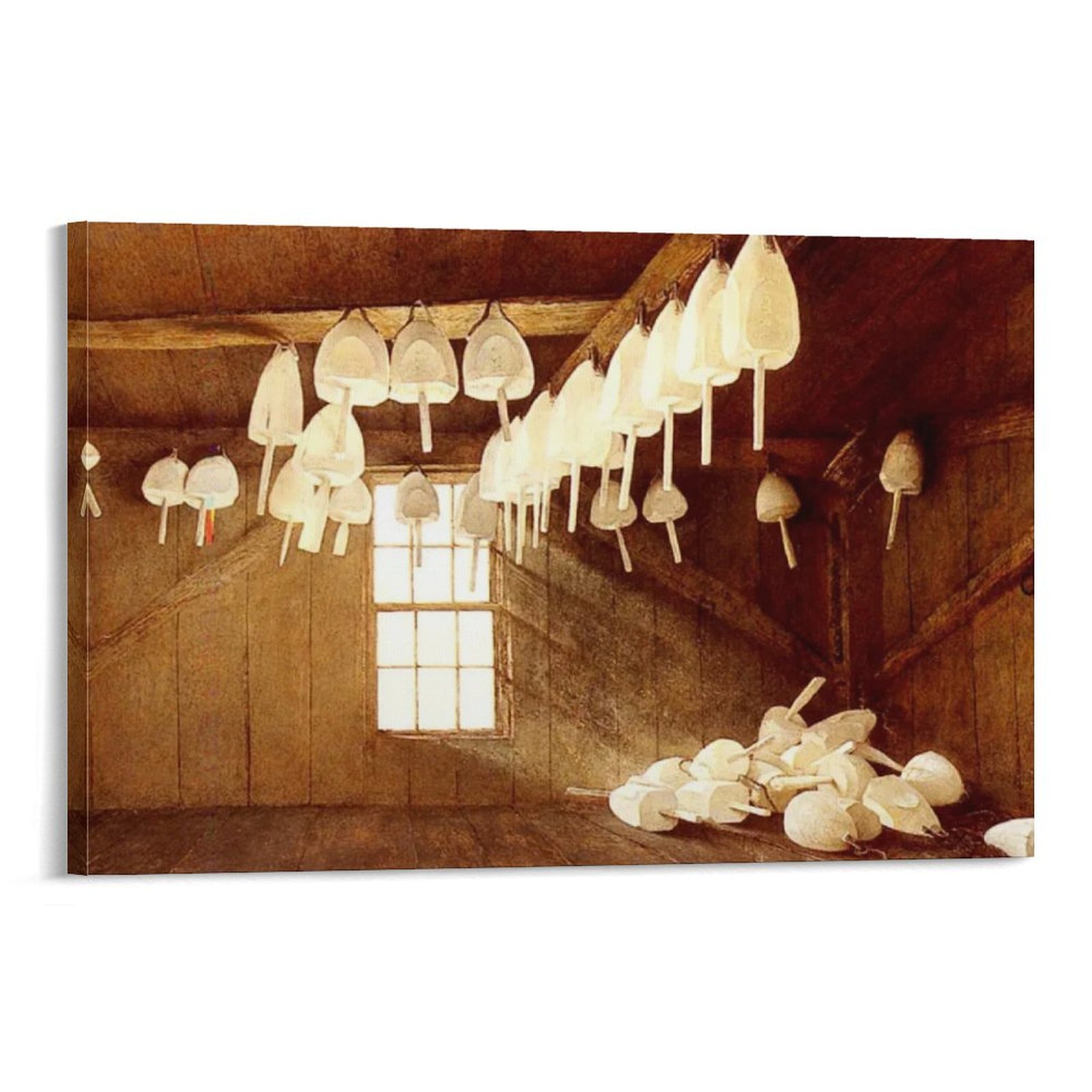 Andrew Wyeth The Artist Painting (9) Canvas Poster Wall Art Picture ...