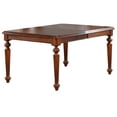 thumbnail image 1 of Andrews 7Pc 76-in Rectangle Butterfly Extendable Dining Set /Chestnut Brown Wood, 1 of 7