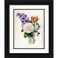 thumbnail image 1 of Andrews, James 26x32 Black Ornate Wood Framed with Double Matting Museum Art Print Titled - Hyacinth, 1 of 4
