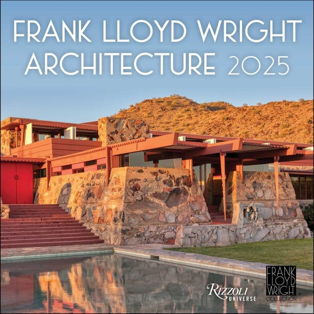 Andrews McMeel Publishing, Frank Lloyd Wright Architecture 2025 Wall