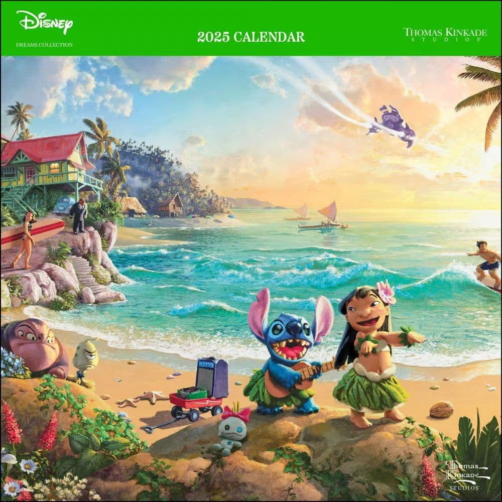Andrews McMeel Publishing, Kinkade Disney Collection 2025 Wall Calendar