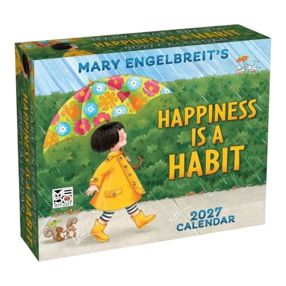 Andrews McMeel Publishing, Mary Engelbreits Happiness is a Habit 2027 Desk Calendar