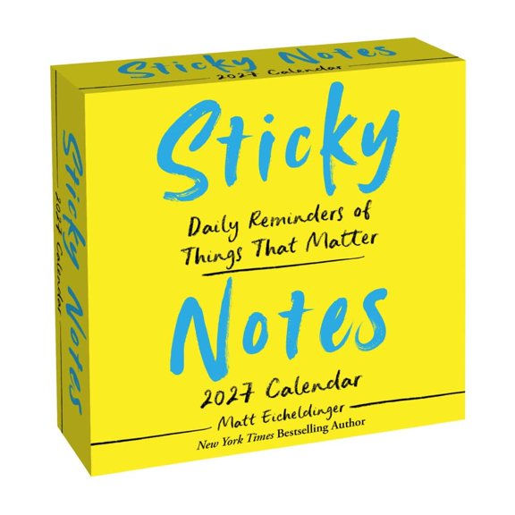 Andrews McMeel Publishing, Sticky Notes 2027 Desk Calendar