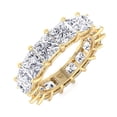 thumbnail image 1 of Andria - 2 Carat Princess Cut Diamond Eternity Band, 1 of 7