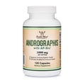 thumbnail image 1 of Andrographis Max Andrographides - 1,000mg Serving Size (120 Capsules) with AP-Bio (Patented Andrographis Paniculata Extract) - Clinically Studied to Boost Immune System by Double Wood Supplements, 1 of 4
