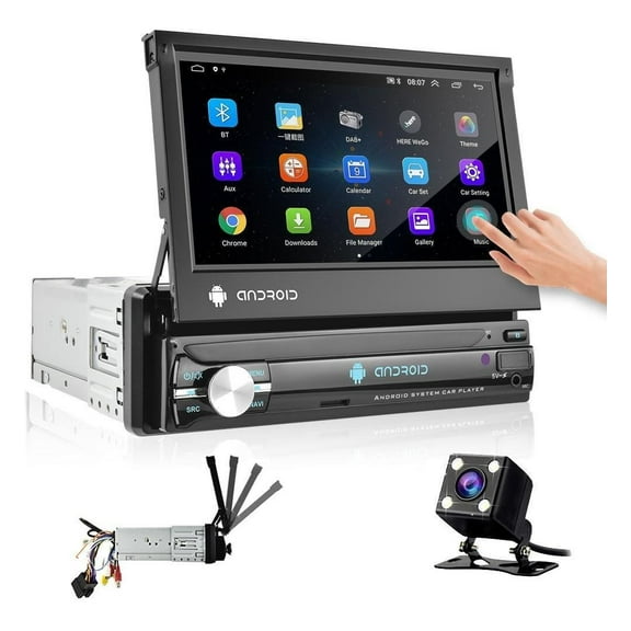 Android 10.0 Car Stereo with 7 In Folding Retractable Screen