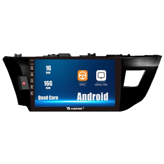 Android 10 Autoradio 10.1" Car Navigation Stereo Quad Core 1GB 32GB for Toyota Corolla 2013 2014 2015 2016