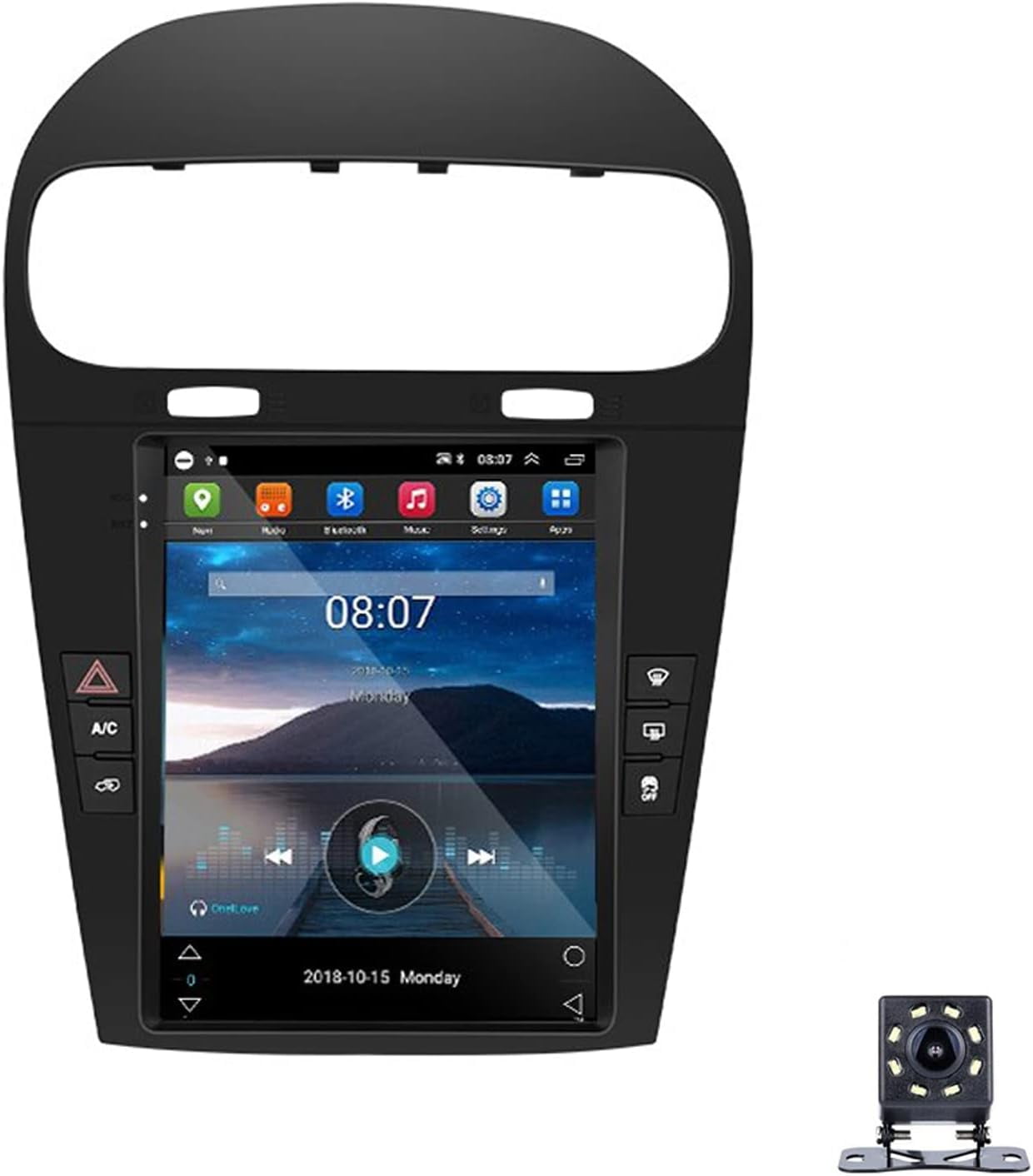 Android 10 Car Stereo Double Din for Dodge Journey Fiat Freemont 2012