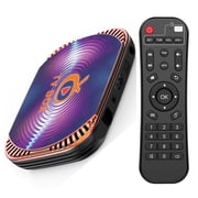 Android 11.0 TV Box MXIII X4 Amlogic S905X4 with 4GB RAM 32GB ROM 4K Ultra HD H.265 Dual Band WiFi BT 4.0 Media Box 2.4/5Ghz WiFi 1000M LAN