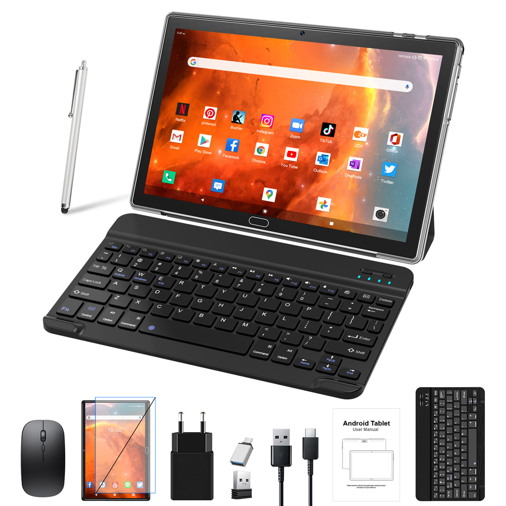 Gateway 10.1” Tablet, Quad Core, 32GB Storage, 2GB Memory, 0.3MP Front