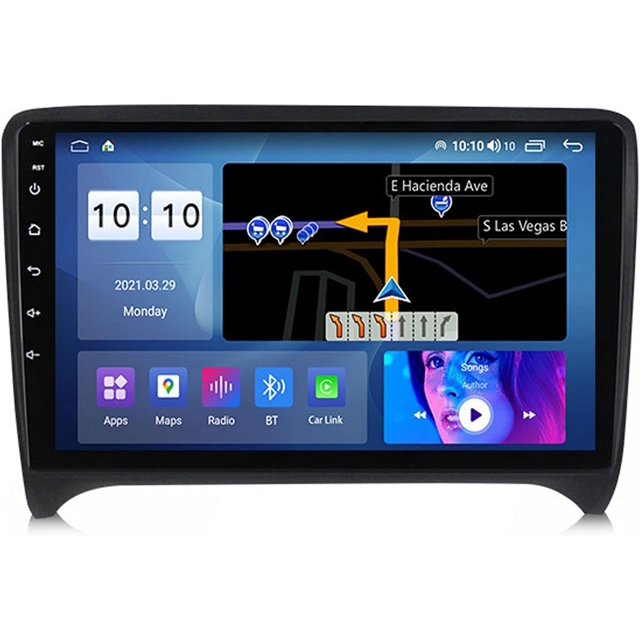 Android 11 Car Audio Stereo Head Unit GPS Navigation Rear View Camera