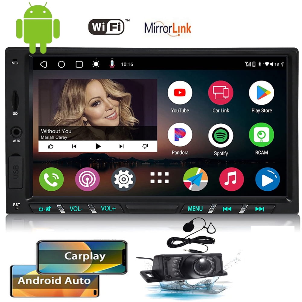 Android 11 Car Radio Double Din Car Stereo Touch Screen Bluetooth GPS Navigation 2 Din Head Unit
